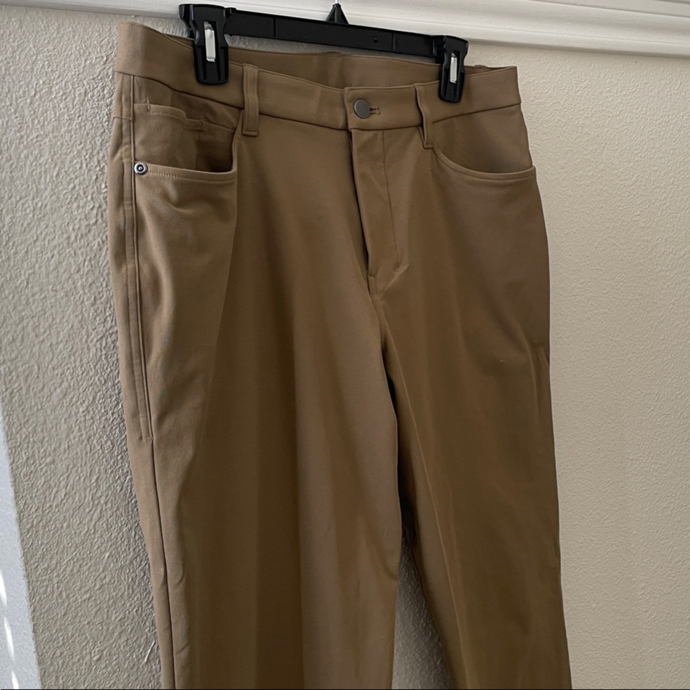 Lululemon ABC Slim-Fit 5 Pocket Pant 32L *Warpstreme - size 33 waistband
